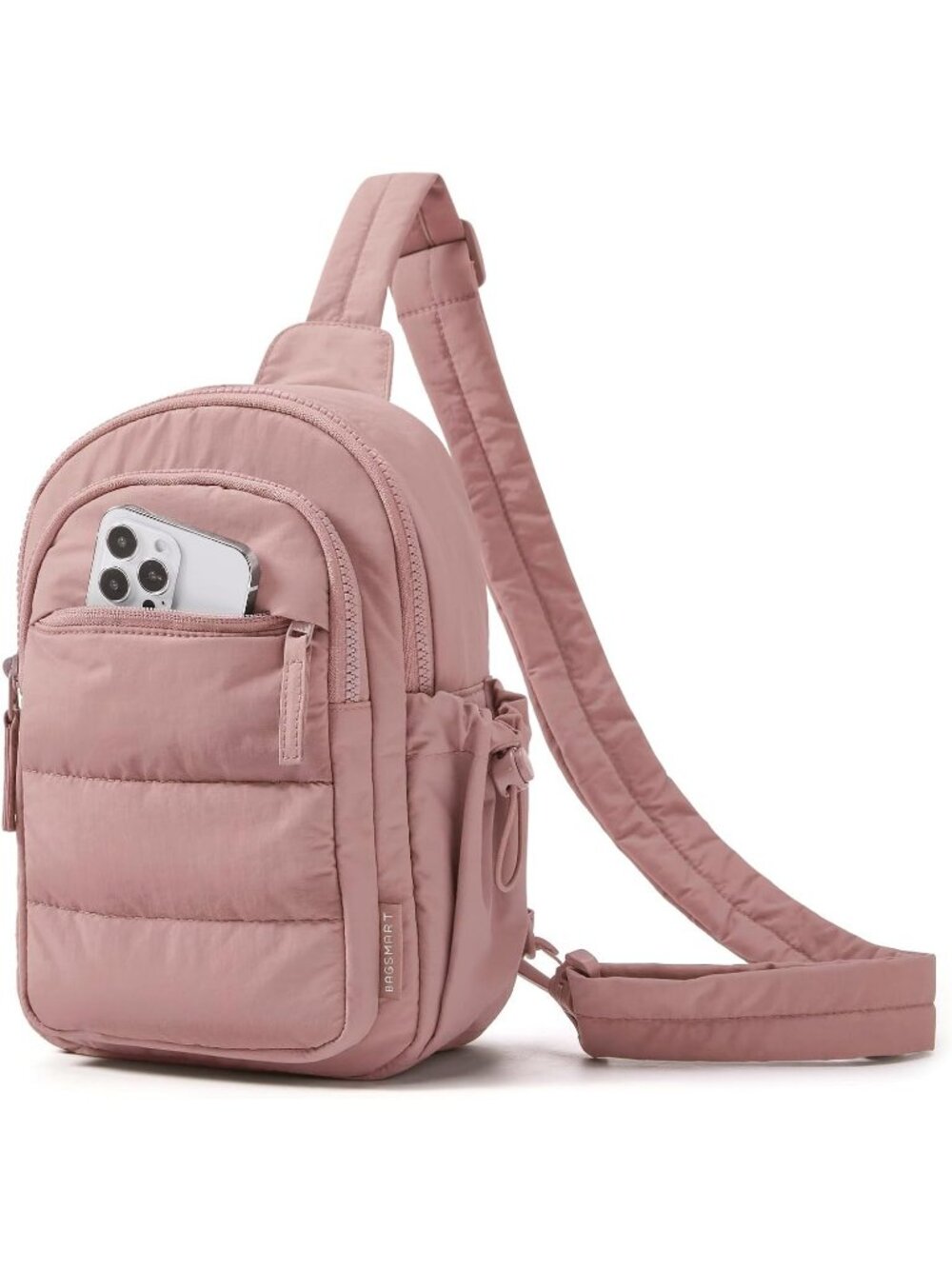 Women's Coral Puffer Sling Hobo Purse Fanny Pack Travel Crossbody Bag